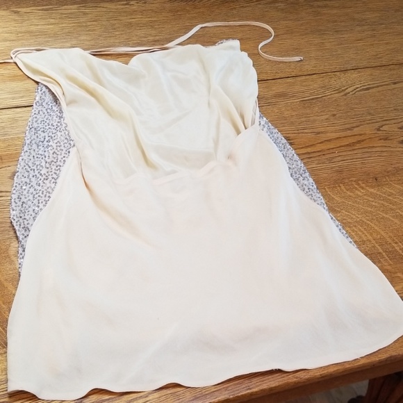 Haute Hippie beaded low back halter top - Picture 3 of 6